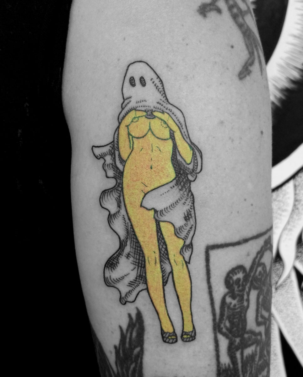 Tattoo the girl ghost the nude with photos - Amy Schumer. 