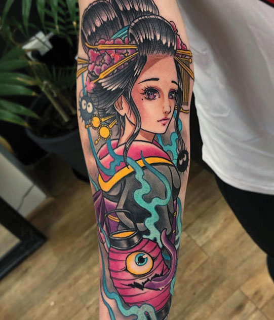 TATTOO WORKS - ANIME